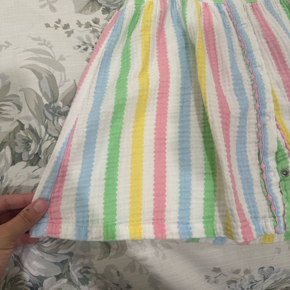 Angel Dear Ric Rac Stripe Dress - Picture 2 of 10